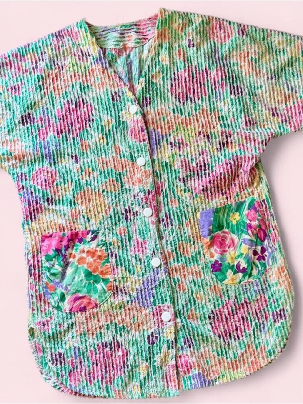 Fun & Floral Beach Cover-Up, Bathrobe